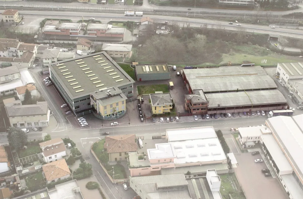 Lo stabilimento Colombi Mollificio a Valmadrera